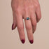 Milchstraße | 925 Sterling Silber | Galaxie Glasring